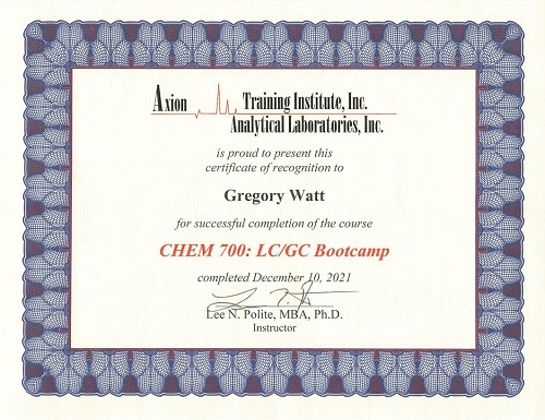 ICI-JDB Certificate of Training in Durability of Concrete (C-TDC