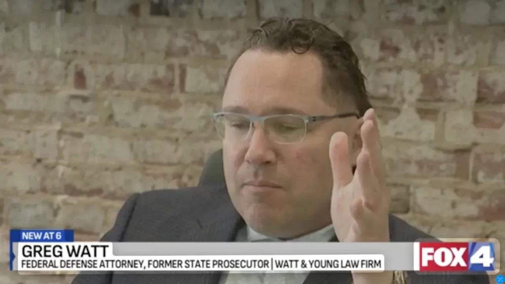 Gregory Watt Speaks to Fox 4 News about Federal Charges